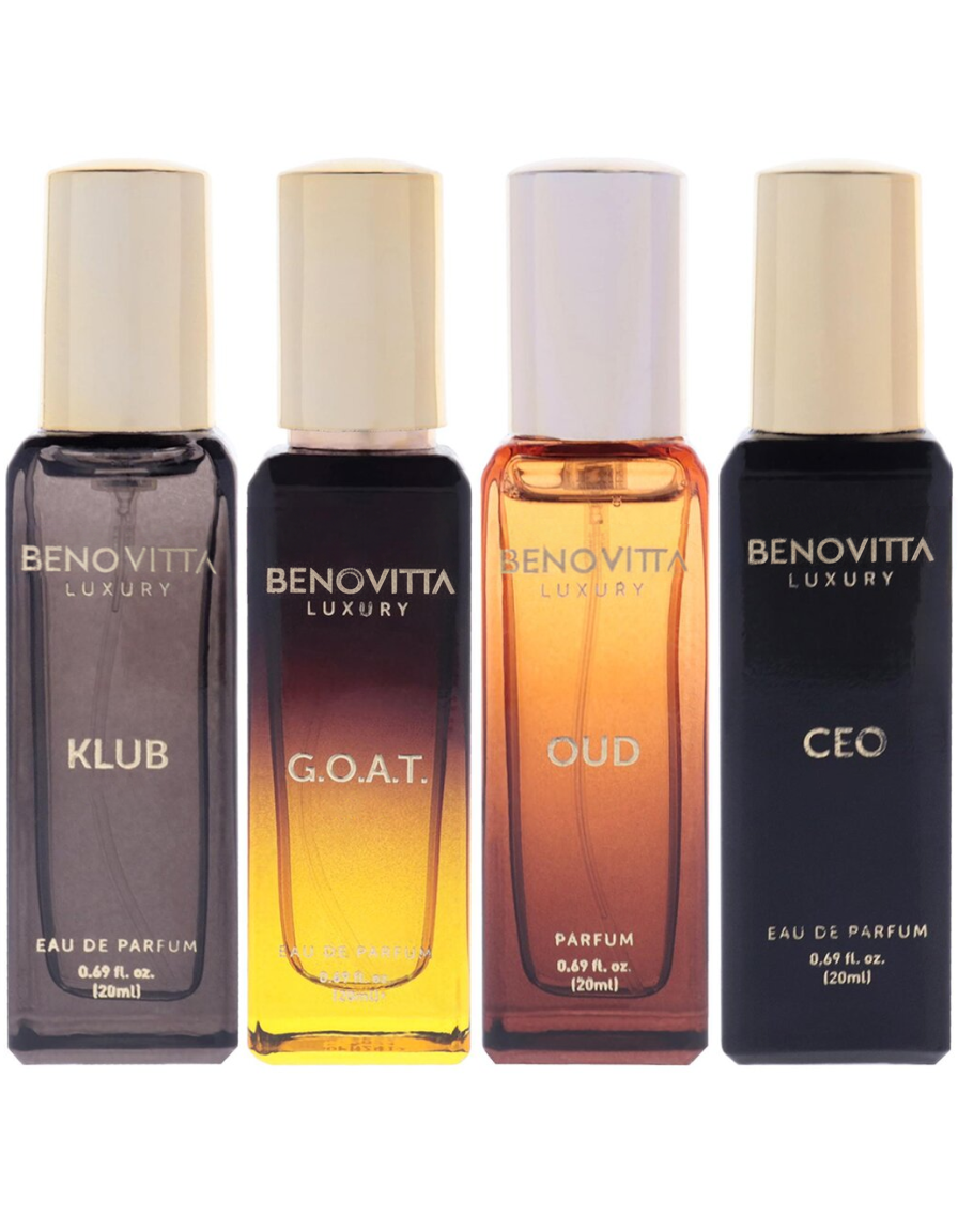 Men's Luxury Perfume Gift Set- 4 x 20ml