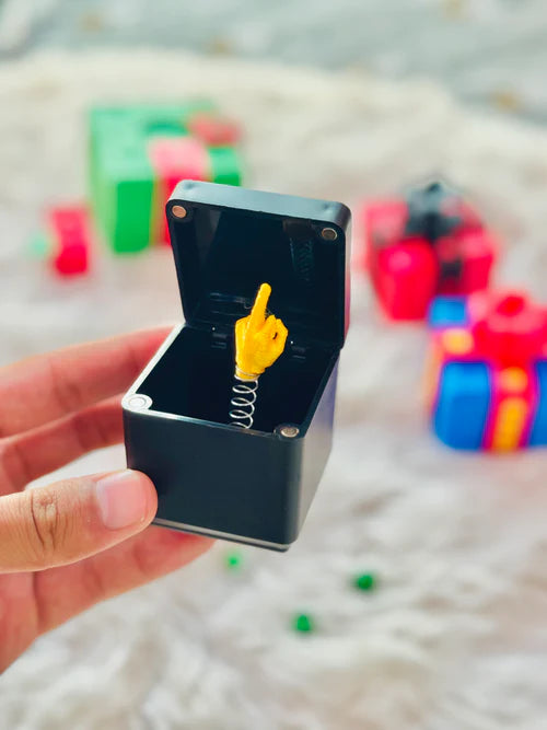 middle finger box