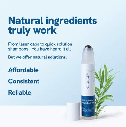 Hair Growth Roll-On Serum – See hair growth in 4 weeks-